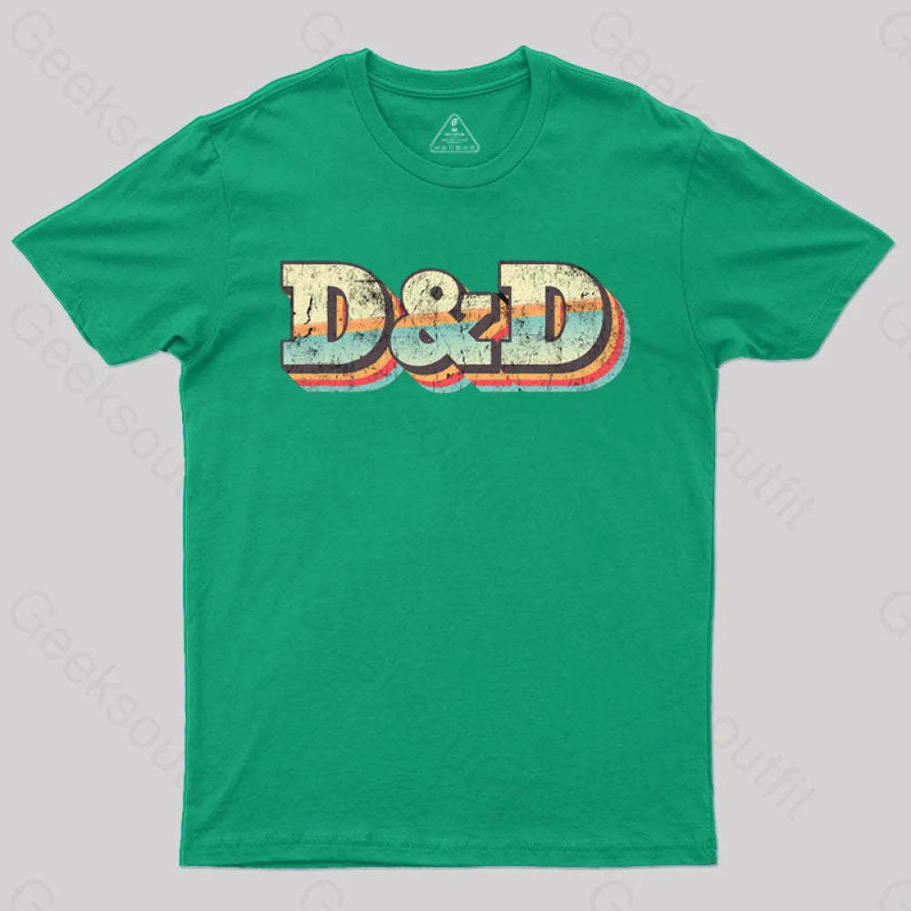 Vintage Dungeons & Dragons T-Shirt Green / S