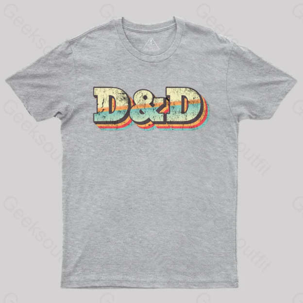 Vintage Dungeons & Dragons T-Shirt Grey / S