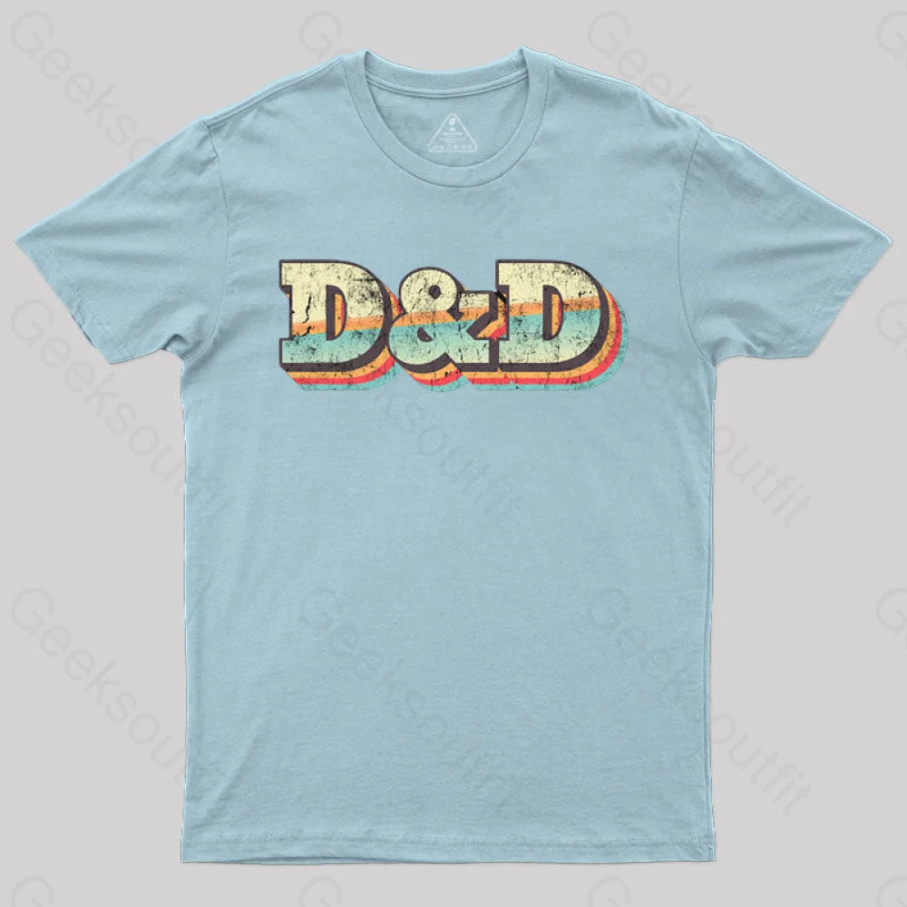 Vintage Dungeons & Dragons T-Shirt Light Blue / S