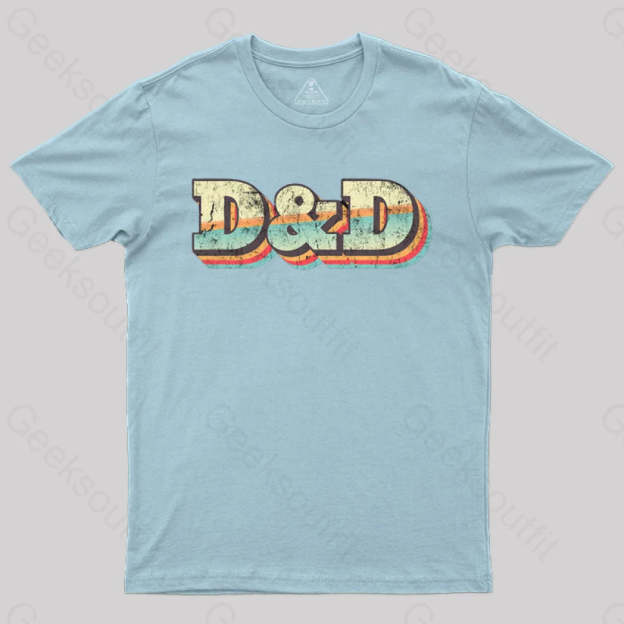 Vintage Dungeons & Dragons T-Shirt Light Blue / S