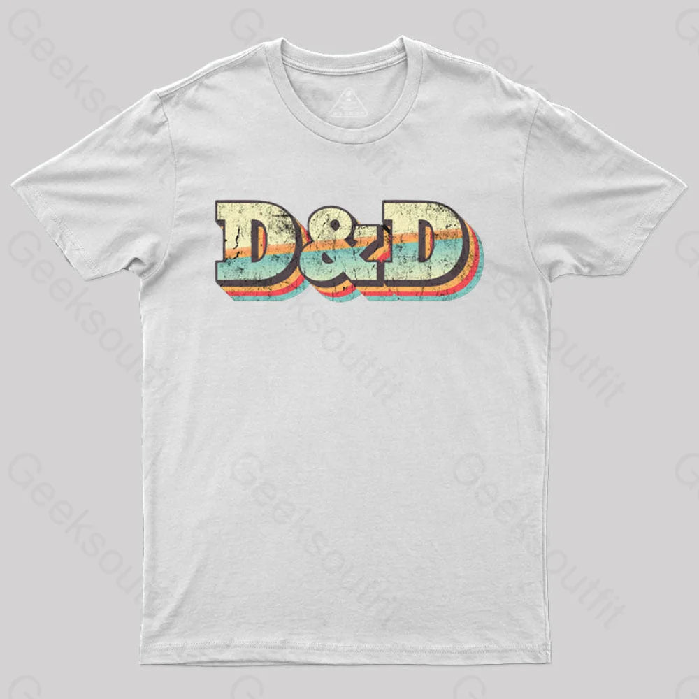 Vintage Dungeons & Dragons T-Shirt White / S