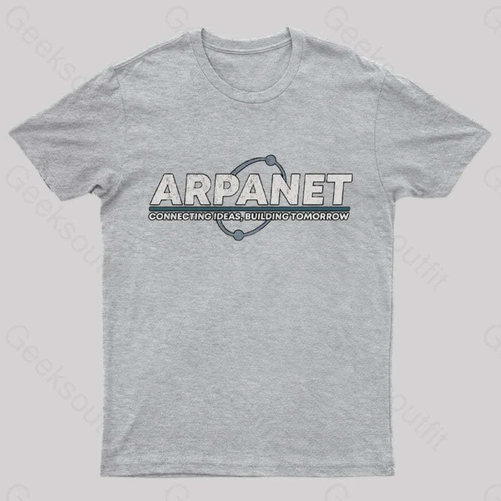 Vintage Network Geek T-Shirt Grey / S