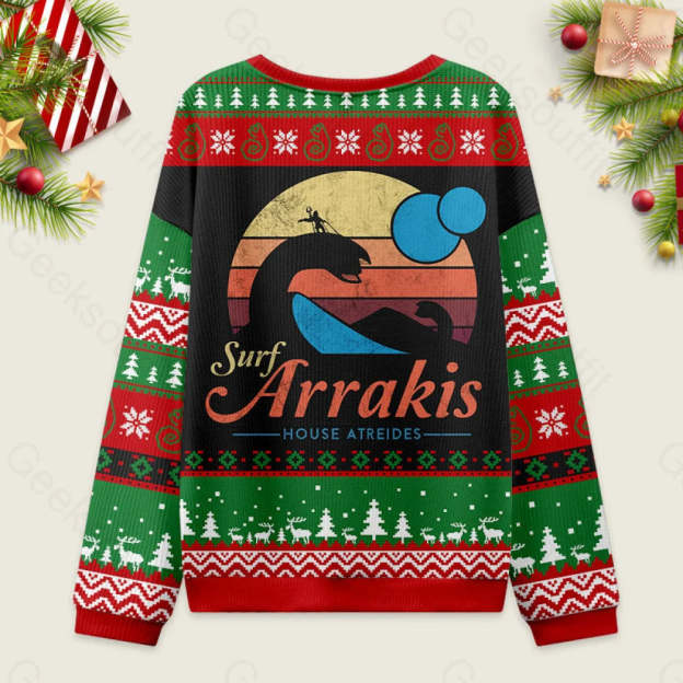Visit Arrakis Nerd Ugly Christmas Sweater
