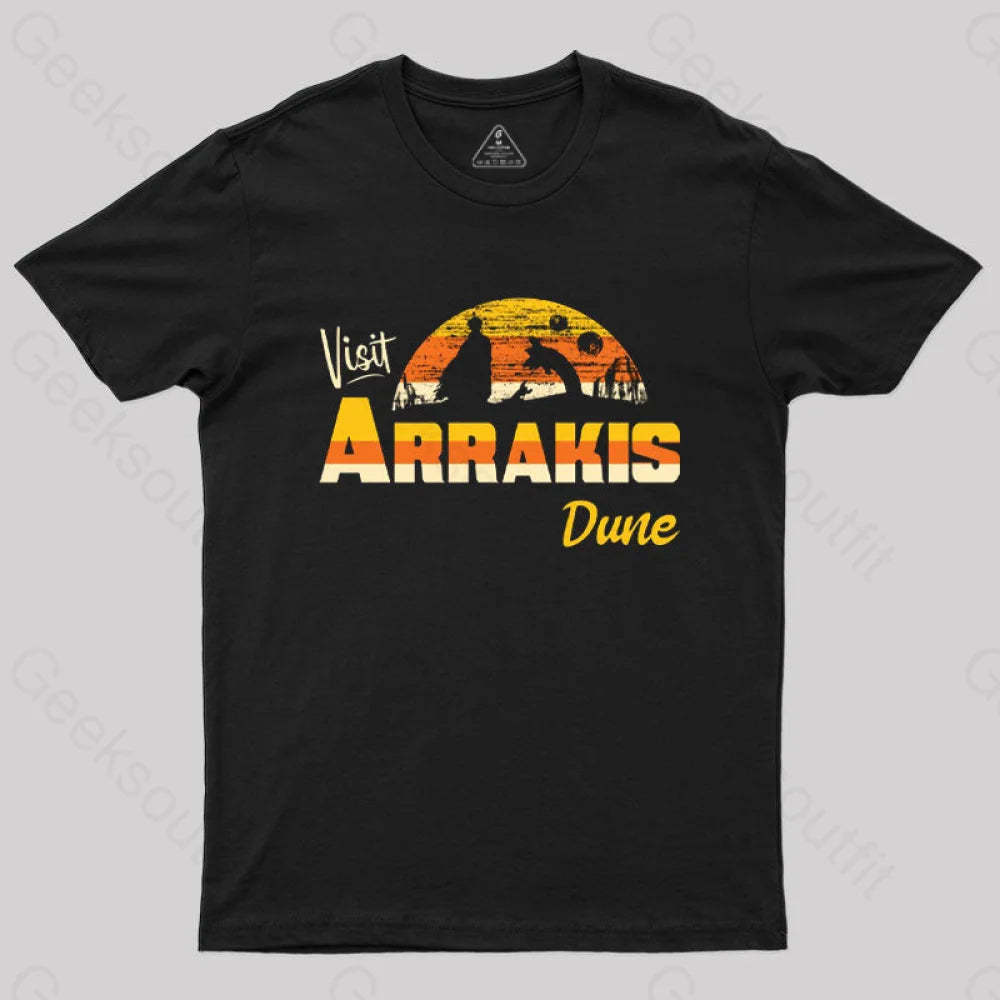 Visit Arrakis T-Shirt Black / S