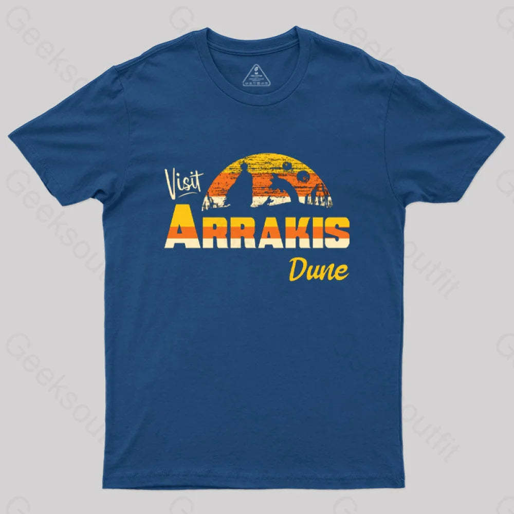 Visit Arrakis T-Shirt Navy / S