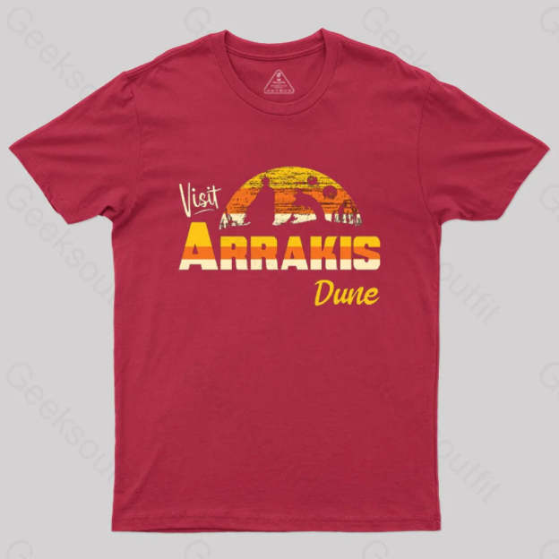 Visit Arrakis T-Shirt Red / S
