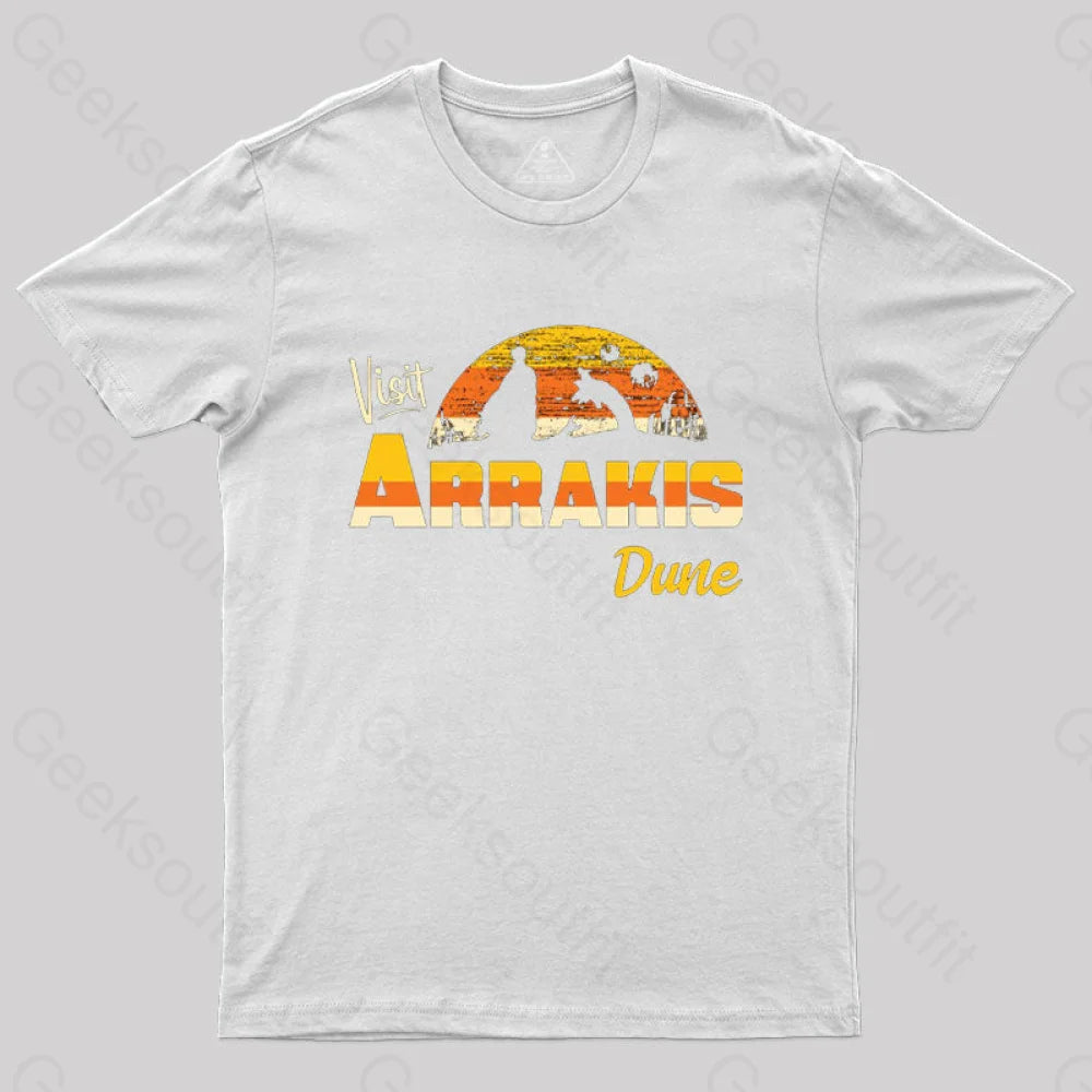 Visit Arrakis T-Shirt White / S