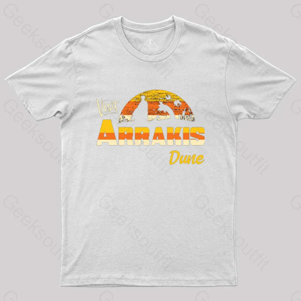 Visit Arrakis T-Shirt White / S