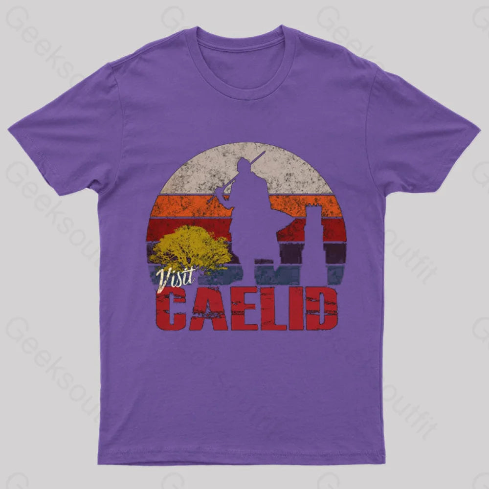 Geeksoutfit Visit Caelid Elden Ring Geek T-Shirt for Sale