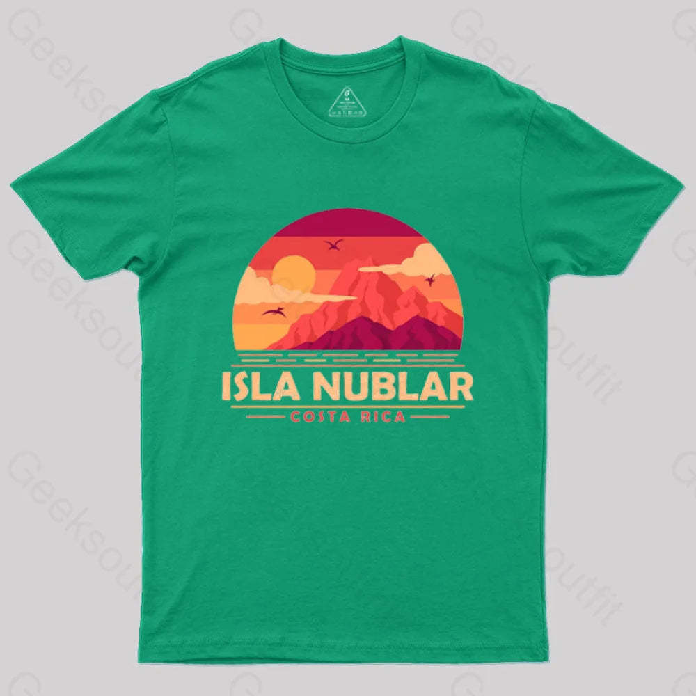Visit Isla Nublar T-Shirt Green / S