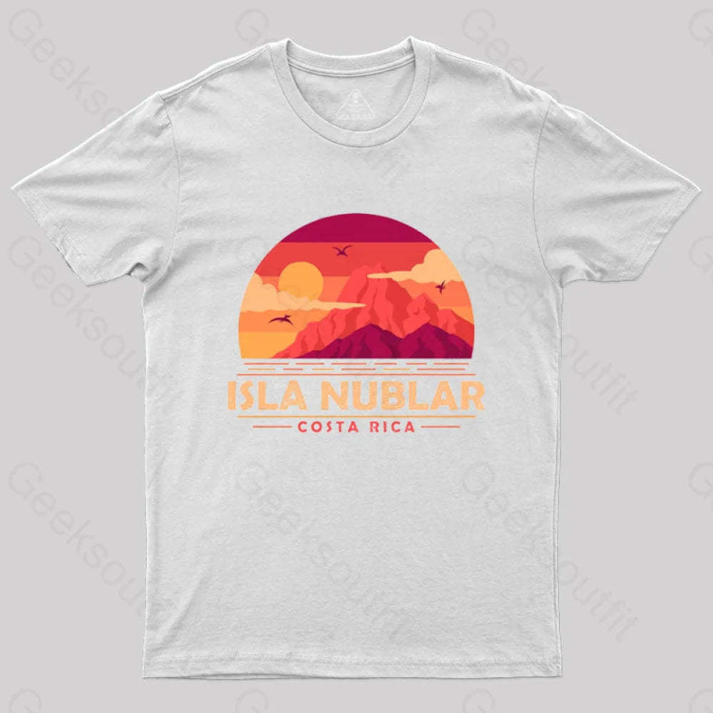 Visit Isla Nublar T-Shirt White / S
