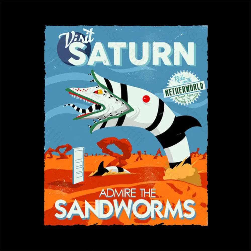 Visit Saturn Geek T-Shirt