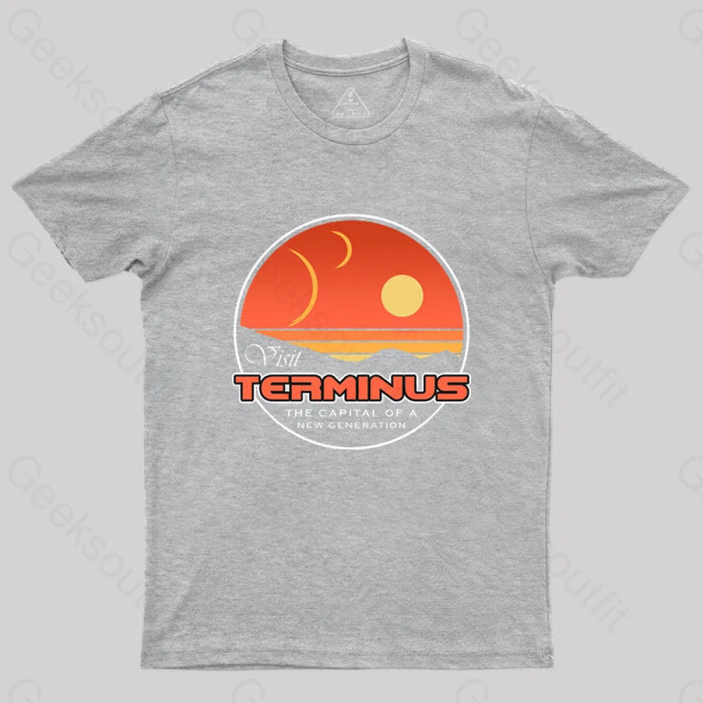 Visit Terminus T-Shirt Grey / S
