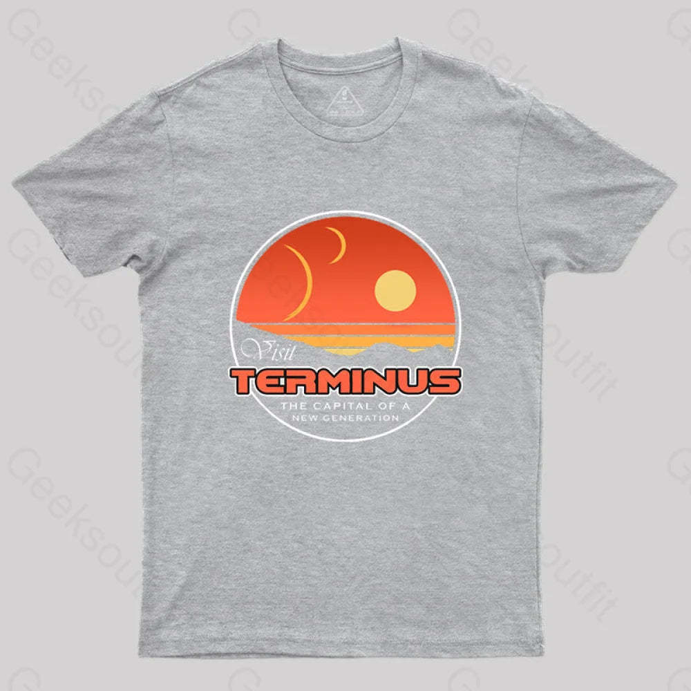 Visit Terminus T-Shirt Grey / S
