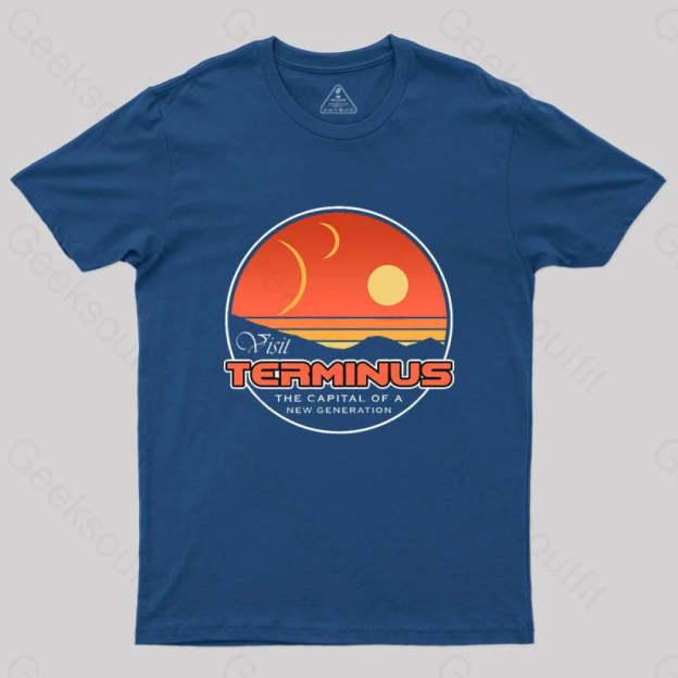 Visit Terminus T-Shirt Navy / S
