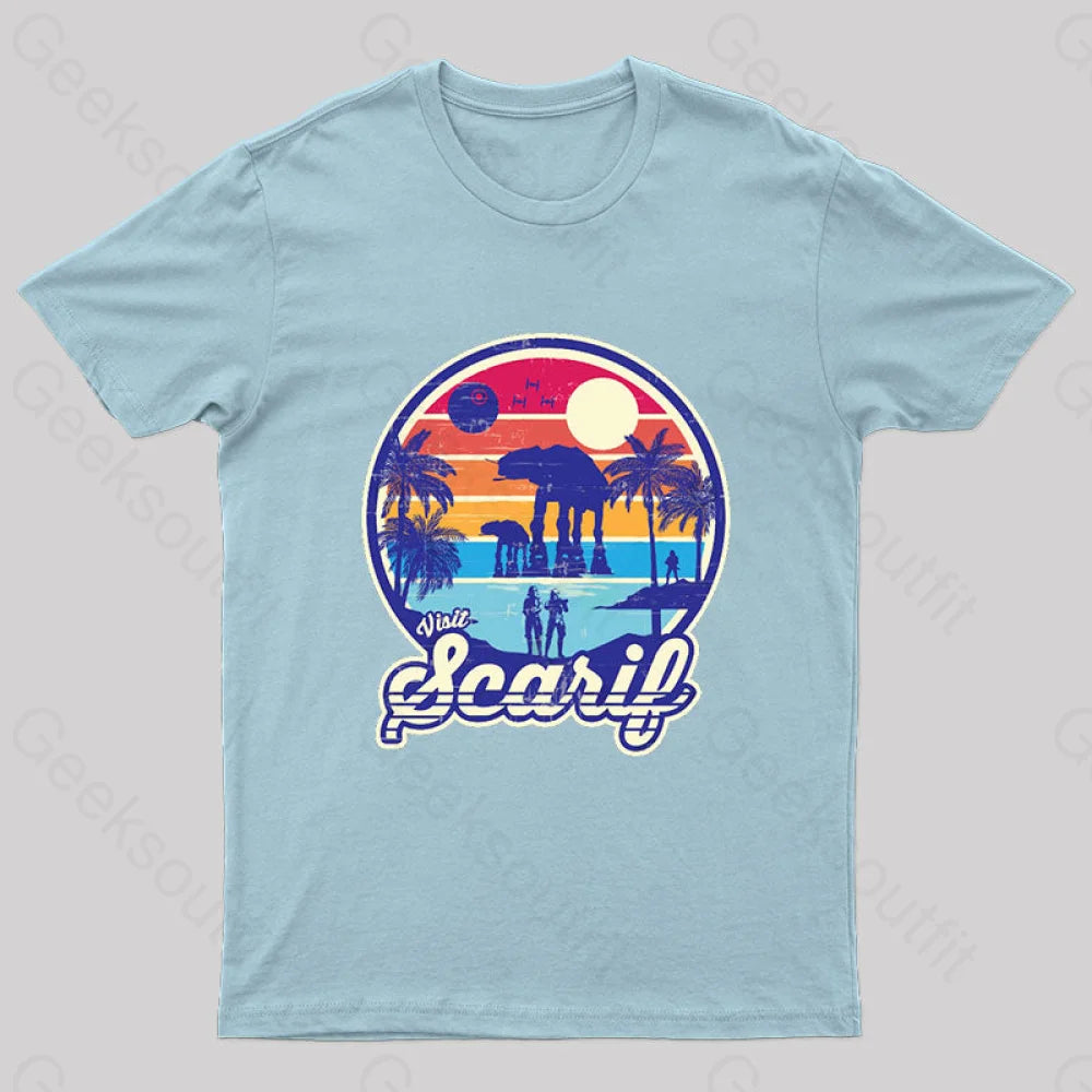 Visit The Imperial’s Paradise T-Shirt Light Blue / S