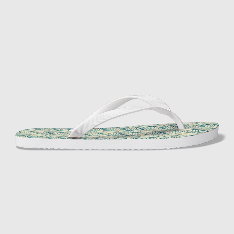 Genetic Waves Geek Flip Flops