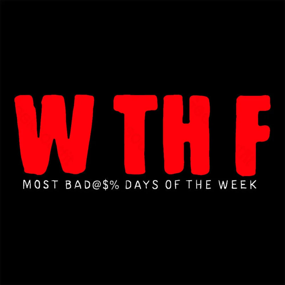 W Th F Nerd T-Shirt