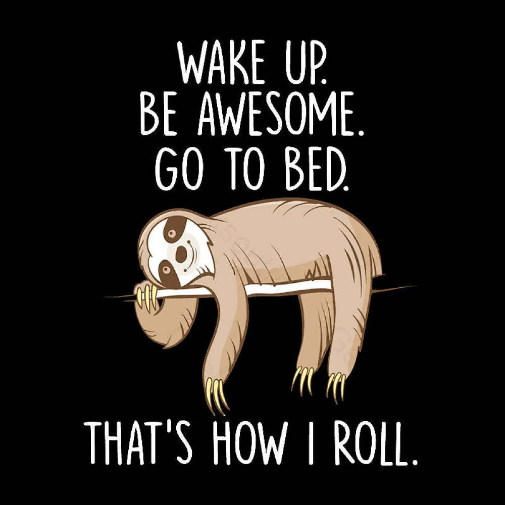 Wake Up Be Awesome Go To Bed Nerd T-Shirt