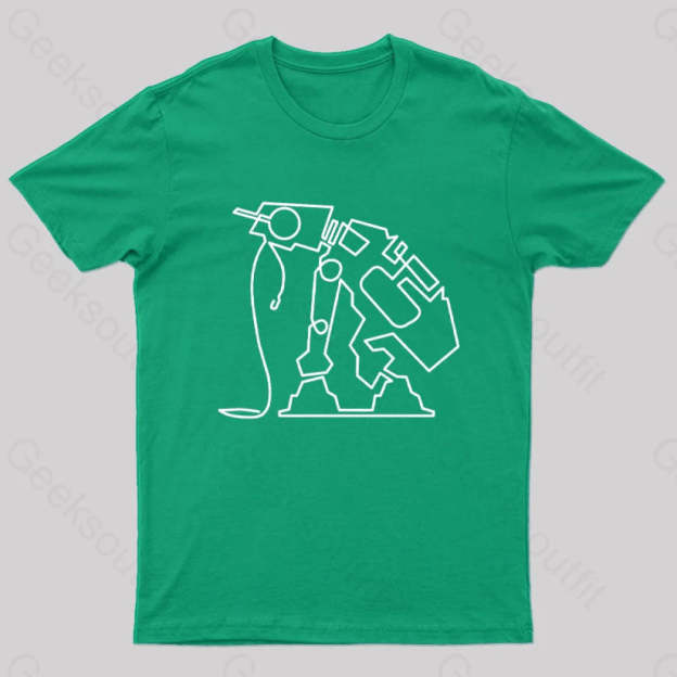 Walker Geek T-Shirt Green / S