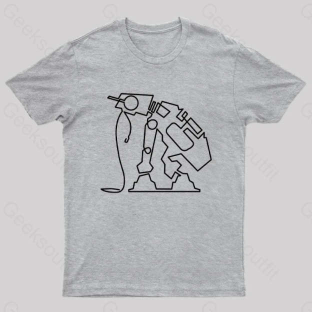Walker Geek T-Shirt Grey / S