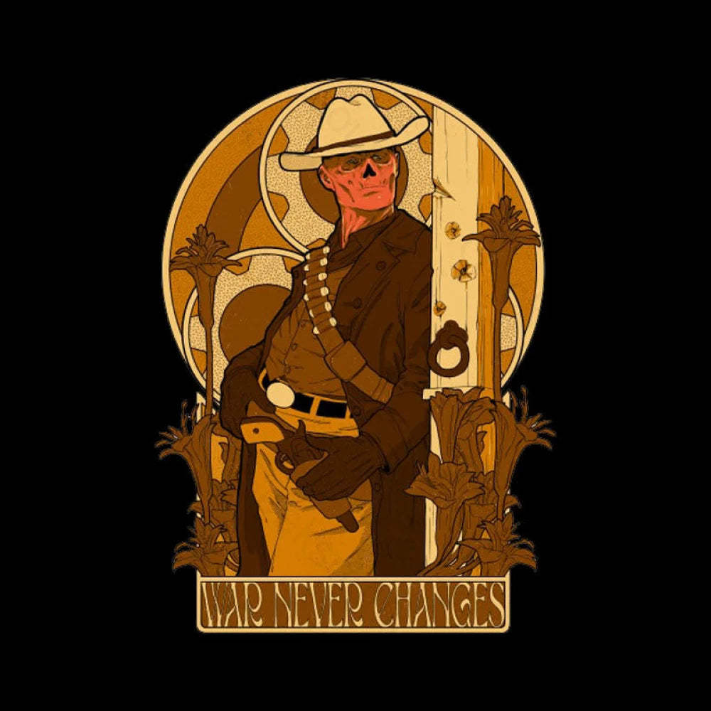 War Never Changes Nerd T-Shirt