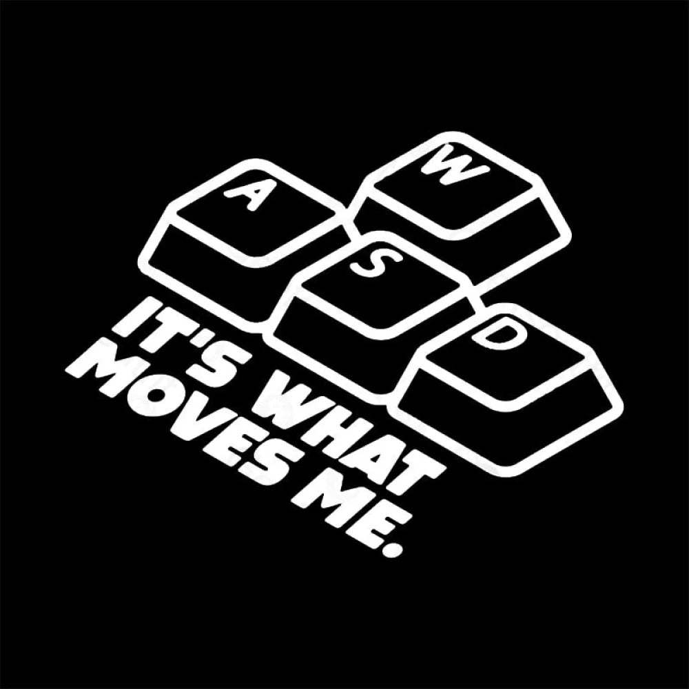 Wasd It¡¯s What Moves Me Nerd T-Shirt
