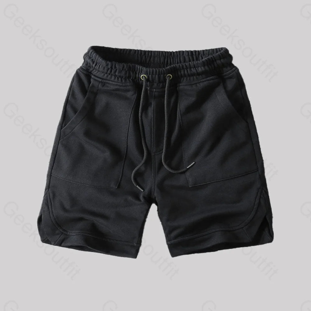 Washed Vintage Terry Geek Shorts Black / M