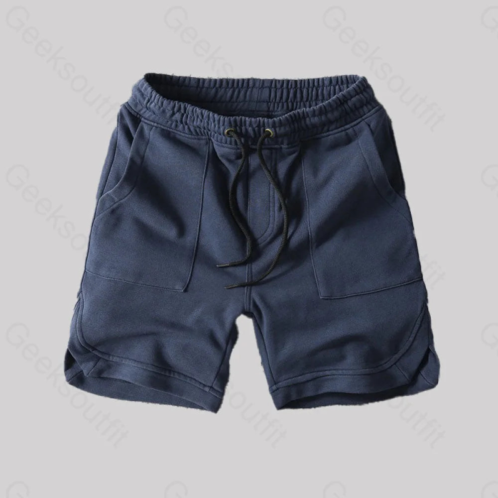 Washed Vintage Terry Geek Shorts Navy / M