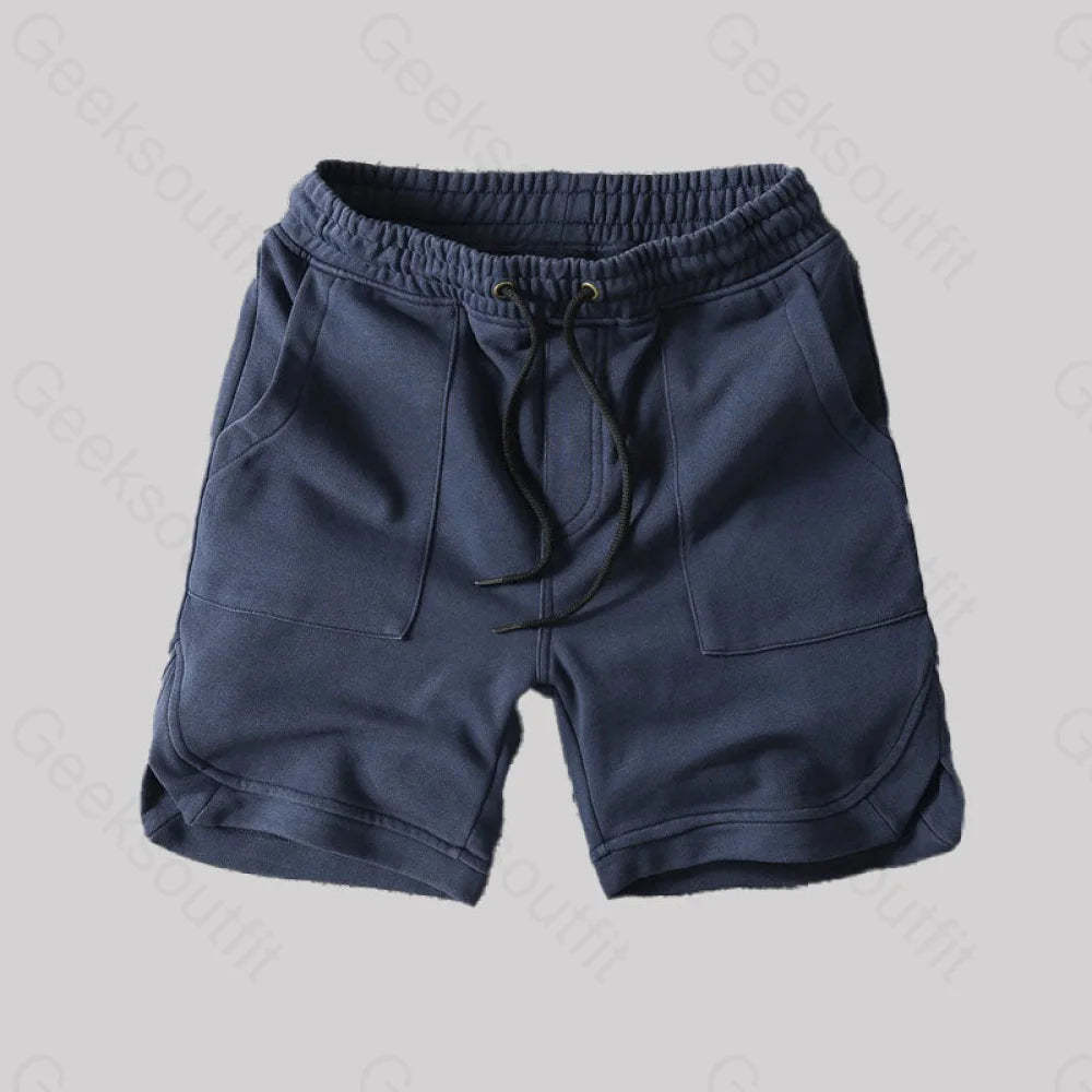 Washed Vintage Terry Geek Shorts Navy / M