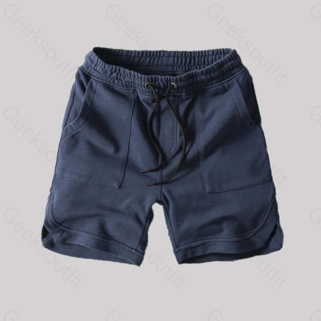 Washed Vintage Terry Geek Shorts Navy / M