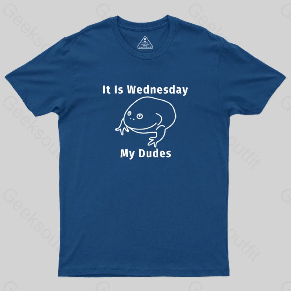 Wednesday Frog T-Shirt Navy / S