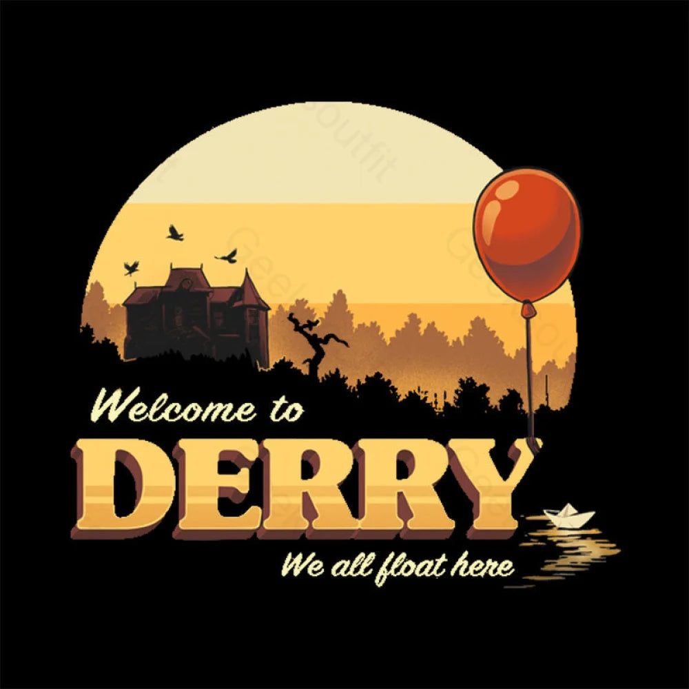 Welcome To Derry Nerd T-Shirt