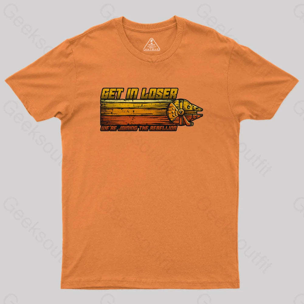 We’re Joining The Rebellion Geek T-Shirt Orange / S