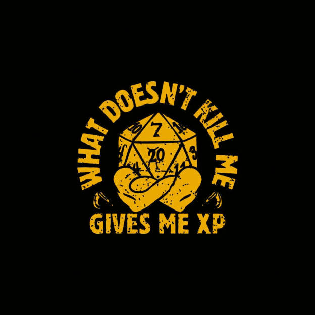 What Does Not Kill Me Gives Xp Nerd T-Shirt