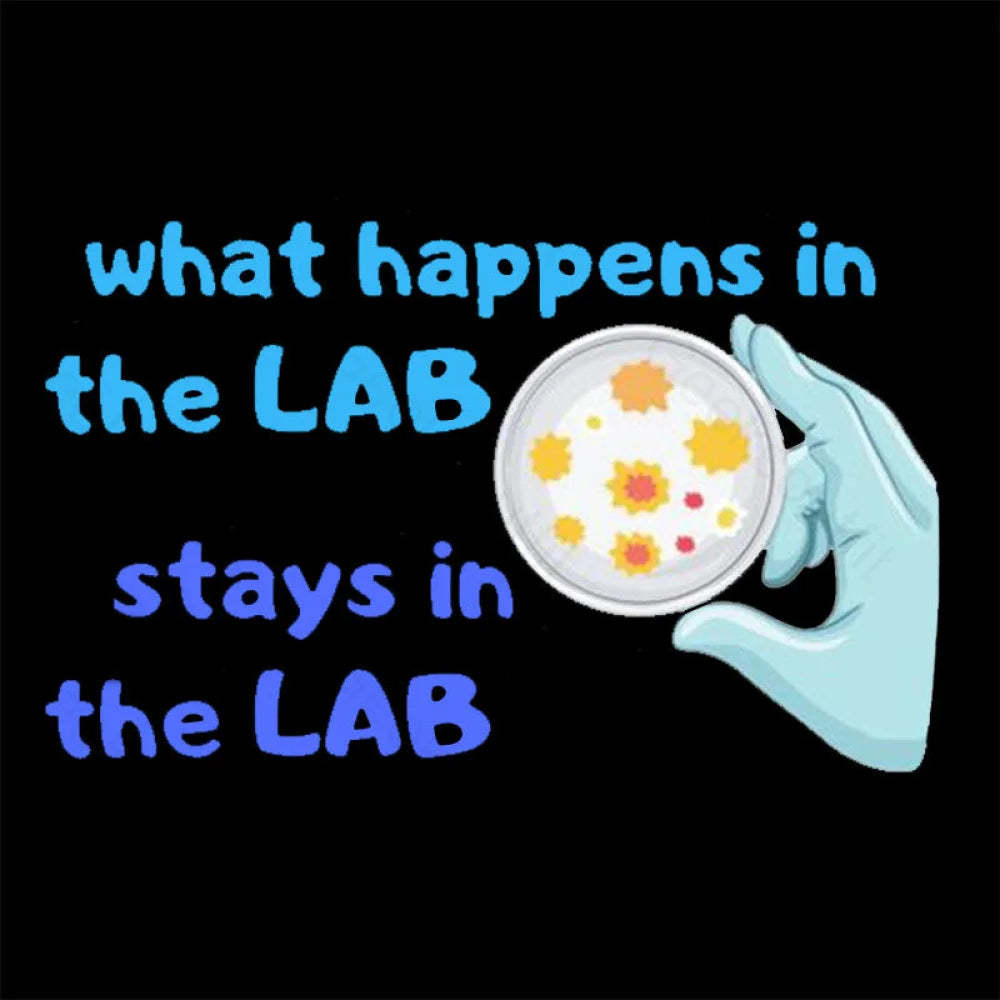 What Happens In The Lab Geek T-Shirt