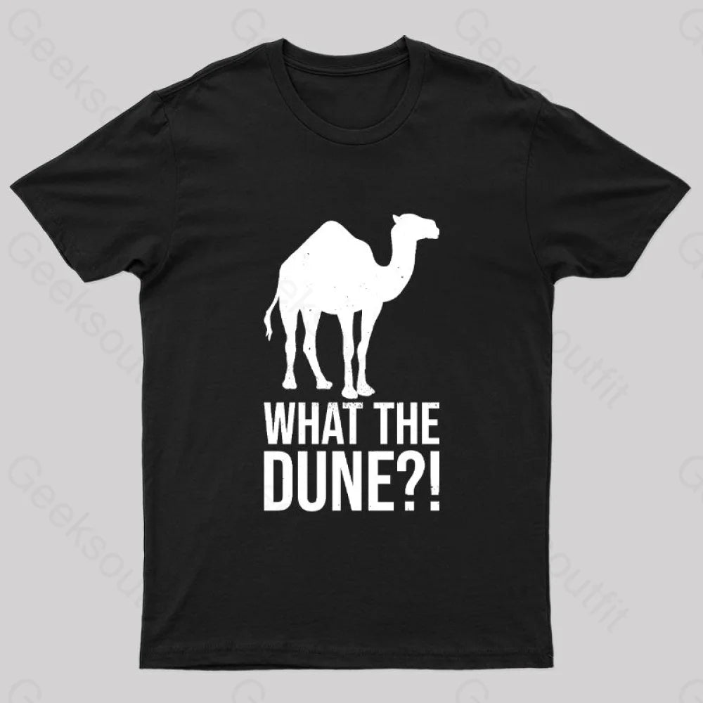 What The Desert Planet Nerd T-Shirt Black / S
