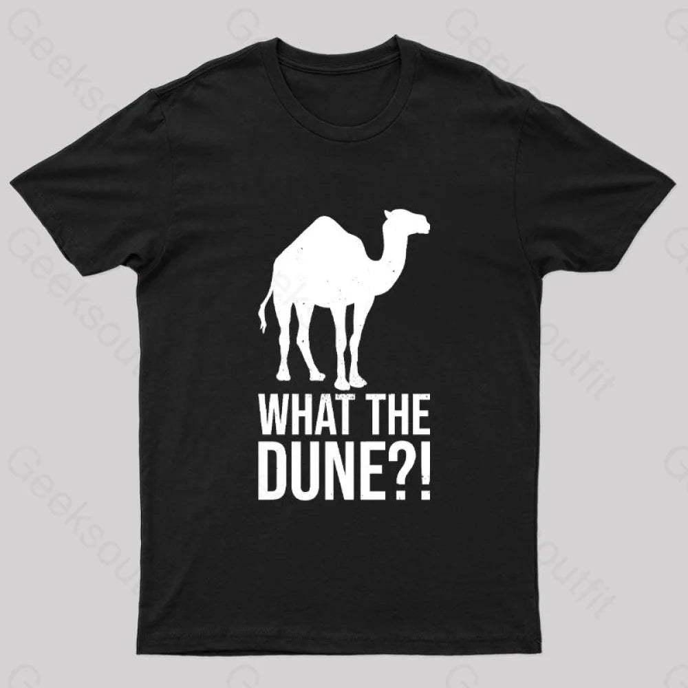 What The Desert Planet Nerd T-Shirt Black / S