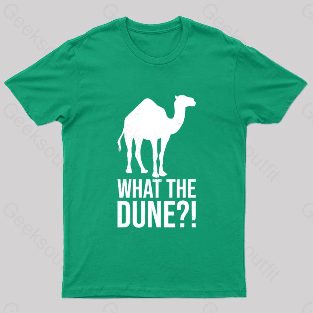 What The Desert Planet Nerd T-Shirt Green / S