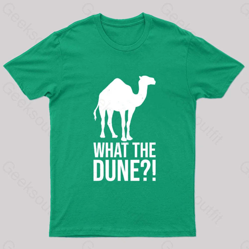 What The Desert Planet Nerd T-Shirt Green / S