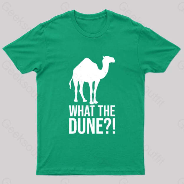 What The Desert Planet Nerd T-Shirt Green / S