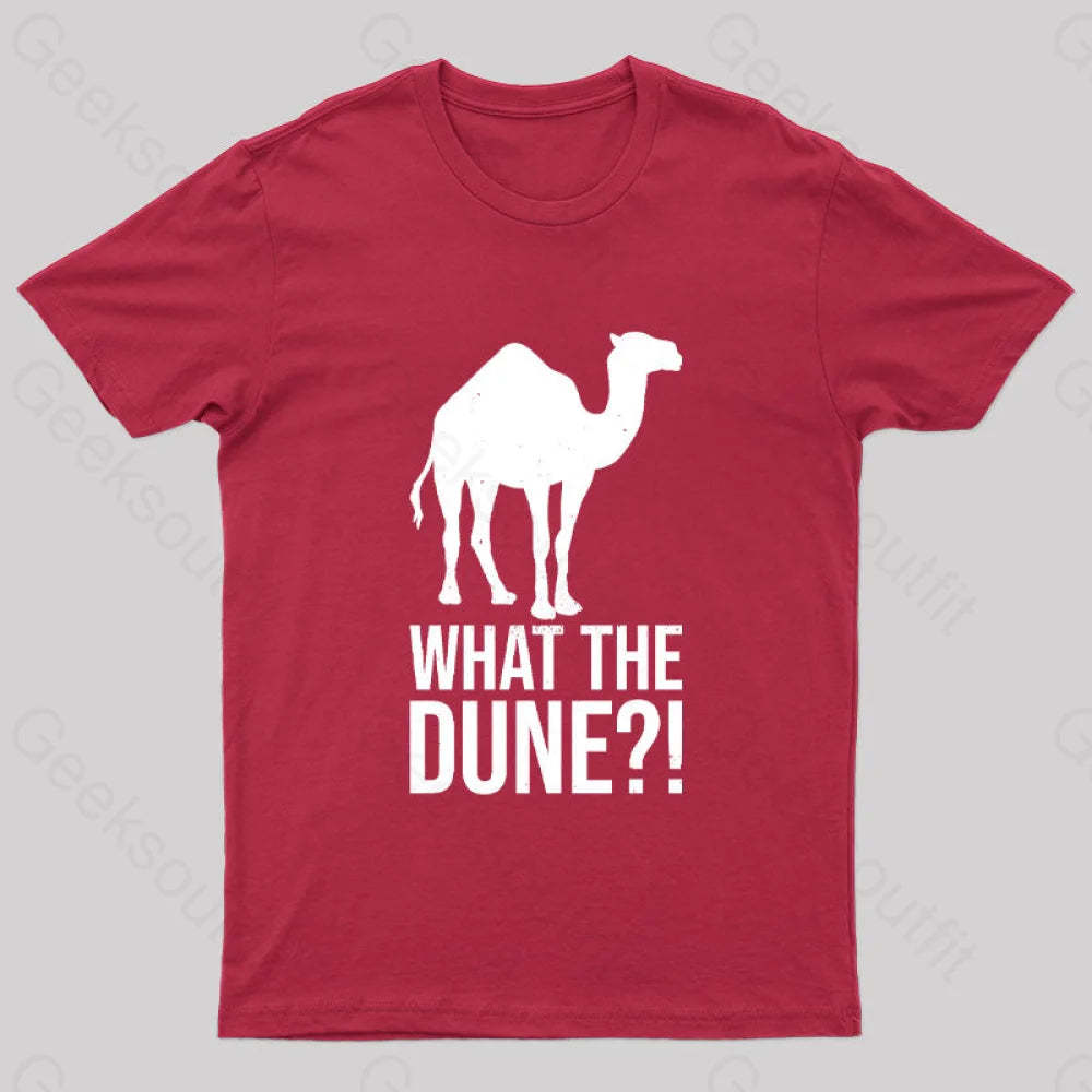 What The Desert Planet Nerd T-Shirt Red / S