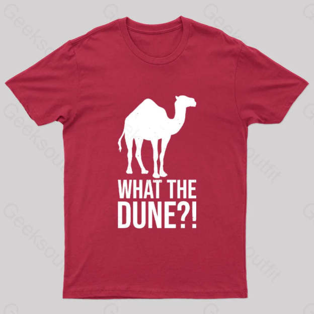 What The Desert Planet Nerd T-Shirt Red / S