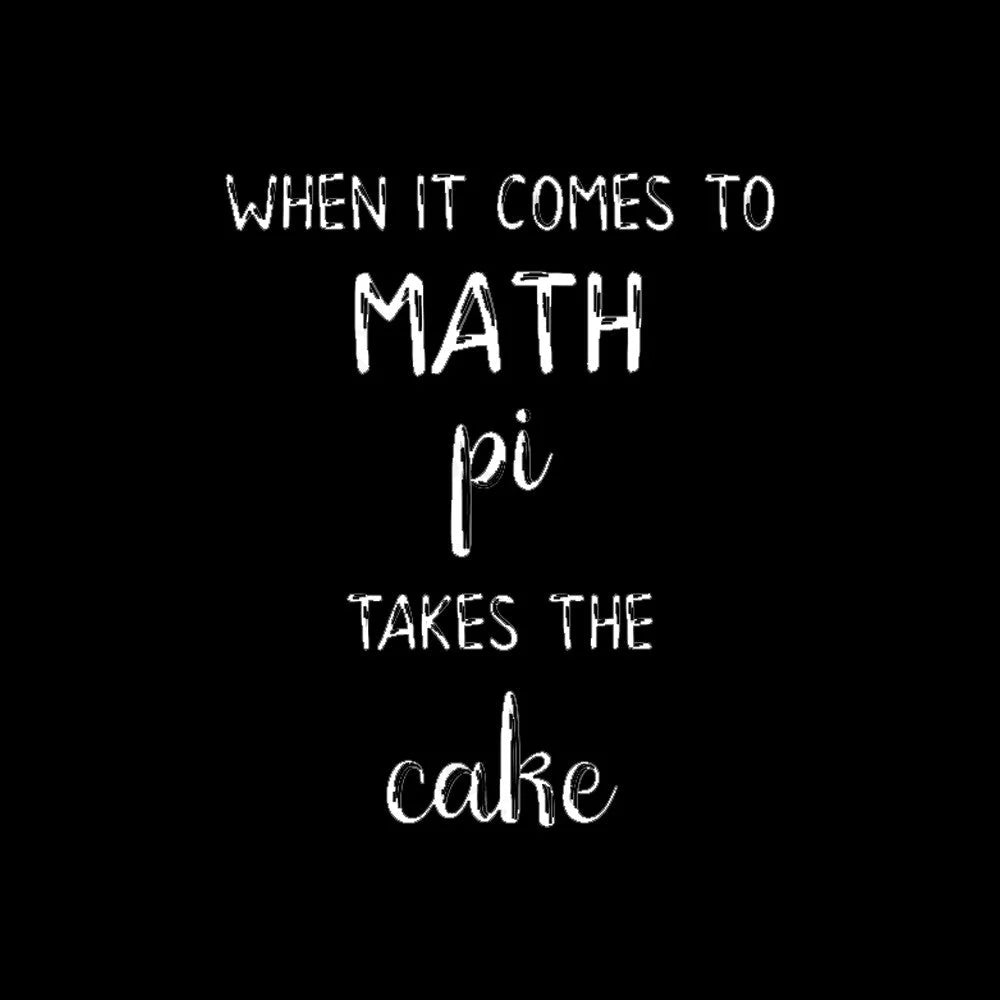 When It Comes To Math Pi Takes The Cake Geek T-Shirt