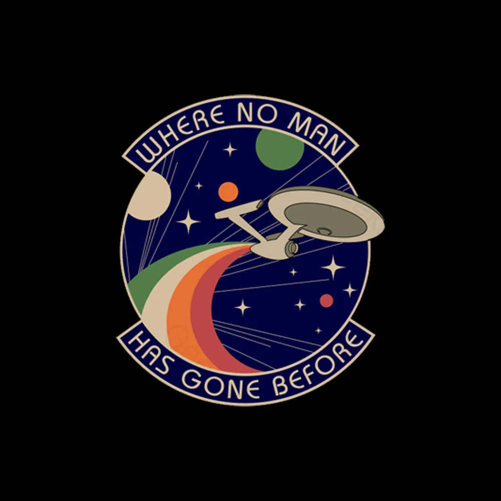 Where No Man Has Gone Before Nerd T-Shirt
