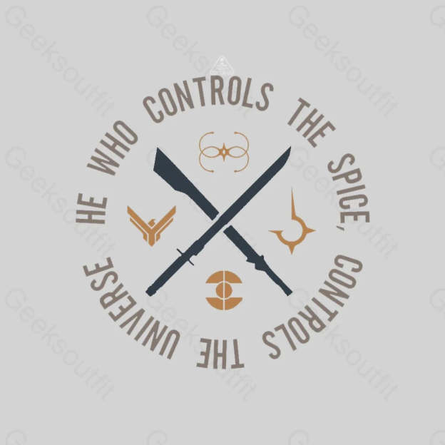 Who Controls The Spice T-Shirt - Geeksoutfit