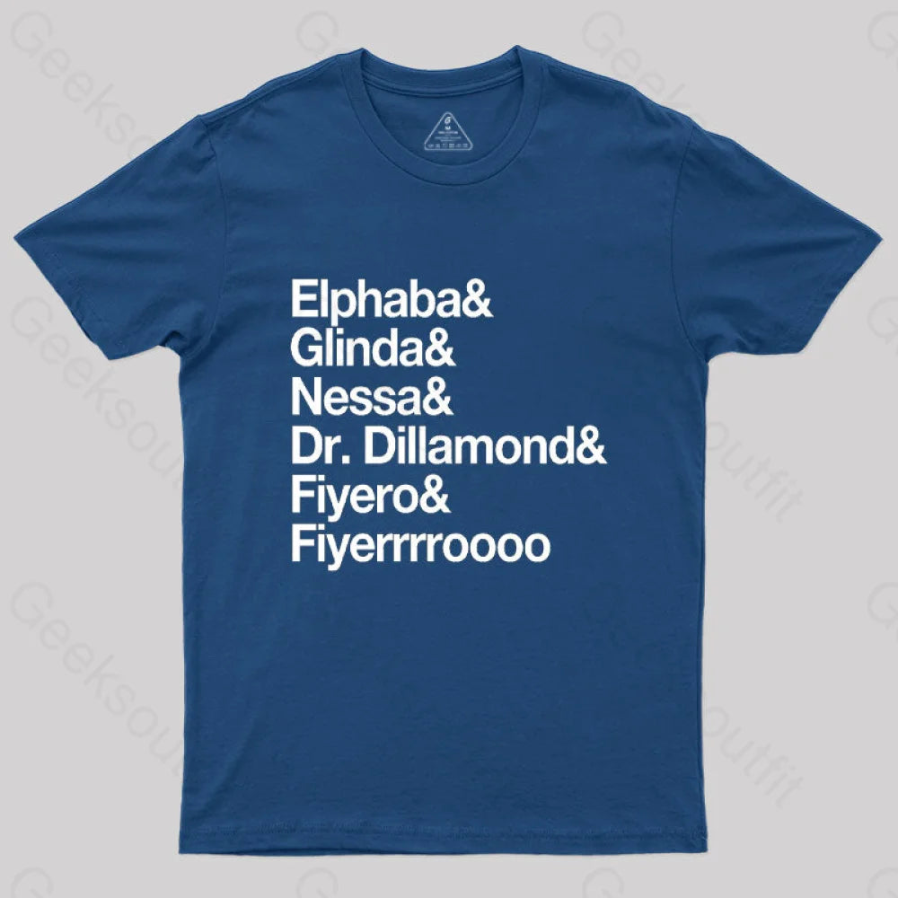 Wicked & Shirt Nerd T-Shirt Navy / S