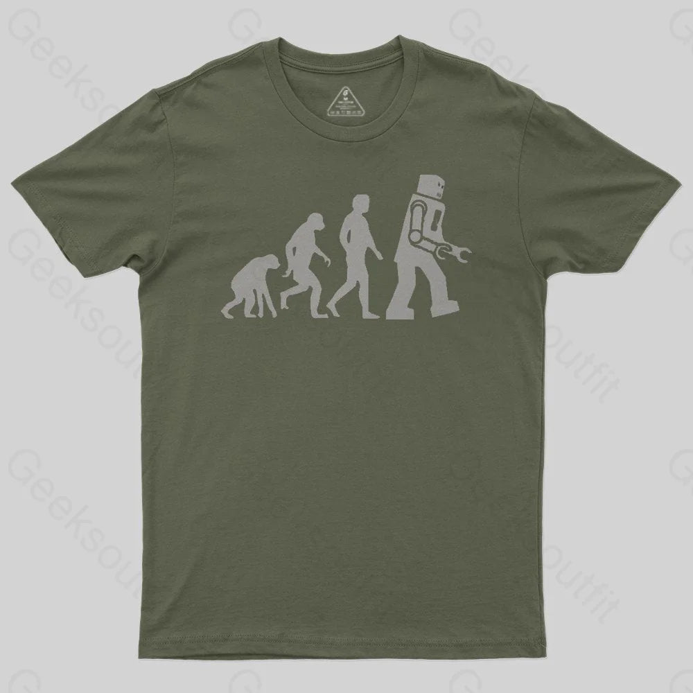 Will AI Replaces Humans T-Shirt - Geeksoutfit