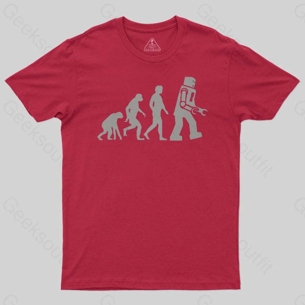 Will AI Replaces Humans T-Shirt - Geeksoutfit