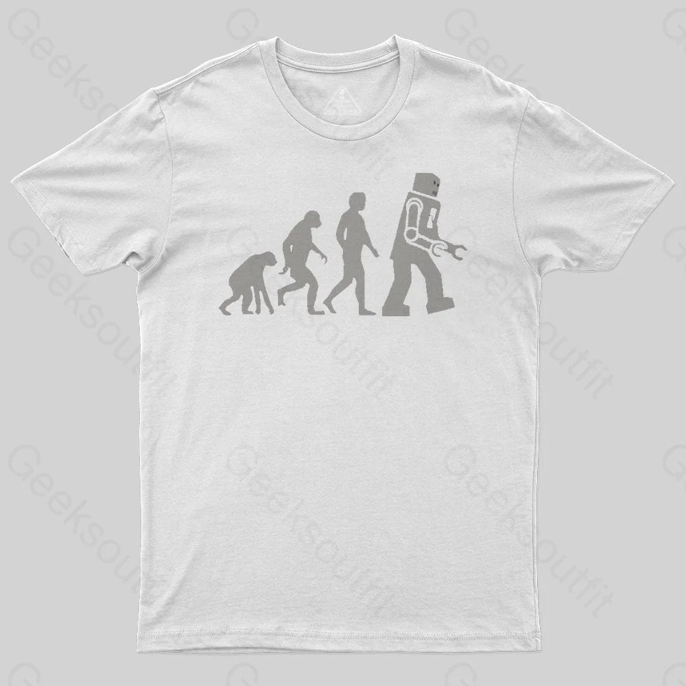 Will AI Replaces Humans T-Shirt - Geeksoutfit